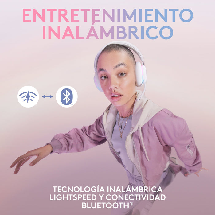 EAN 5099206097520 - Logitech G 981-001083 auricular y casco Auriculares Inalámbrico Diadema Juego Bluetooth Blanco imagen 9