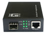 EAN 4015867236758 - LevelOne GVT-2051 convertidor de medio 10000 Mbit/s Negro imagen 1