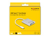 EAN 4043619910052 - DeLOCK 91005 lector de tarjeta USB 3.2 Gen 1 (3.1 Gen 1) Type-C Gris imagen 2