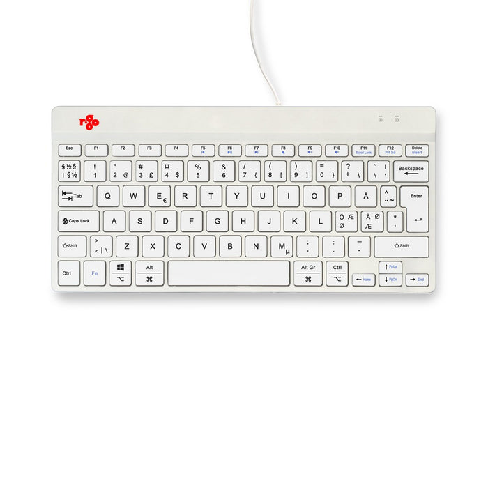 EAN 8719274492054 - R-Go Tools RGOCONDWDWH teclado Oficina USB Holandés imagen 7