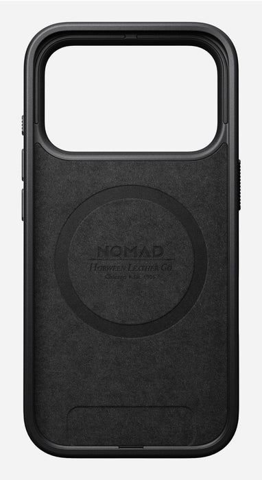 Nomad Modern Leather Case Iphone 17 Pro Burgundy Horween