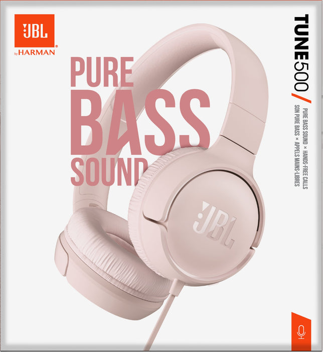 EAN 6925281945144 - JBL Tune 500 Auriculares Alámbrico Diadema Llamadas/Música Rosa imagen 6