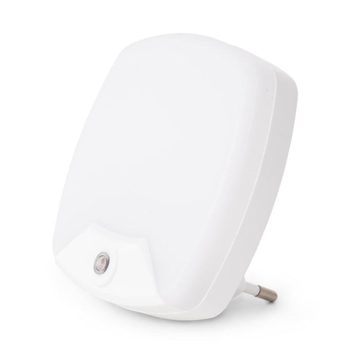 Entac Nachtlicht 0.5w Quadrat. Ww Blanco Dämmerungssensor