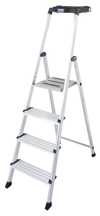EAN 4009199126528 - Krause 126528 escalera Escalera taburete Aluminio, Negro imagen 4