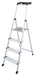 EAN 4009199126528 - Krause 126528 escalera Escalera taburete Aluminio, Negro imagen 4