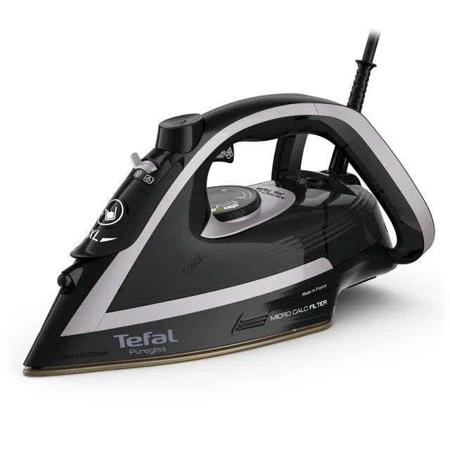 EAN 3121040086476 - Tefal Puregliss FV8062E0 plancha Plancha vapor-seco Durilium AirGlide Autoclean soleplate 3000 W Negro, G imagen 6