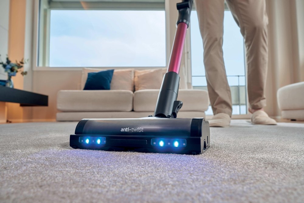 Hoover Hf610hx 011 Vacuum Cleaner, Handstick, Cordless, Operating Time 40 Min, Dust Container 0.7 L, Black