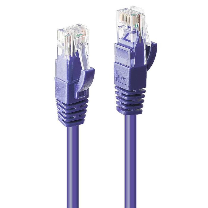 EAN 4002888481236 - Lindy 48123 cable de red Púrpura 2 m Cat6 U/UTP (UTP) imagen 1
