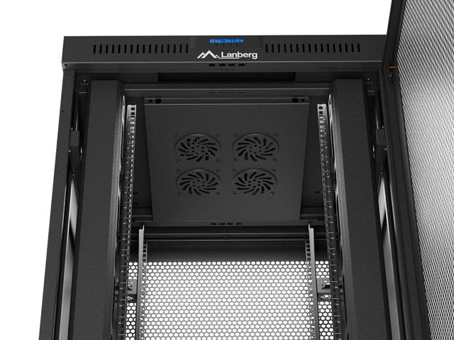 EAN 5901969446845 - Lanberg FF01-8847-23BL armario rack 47U Rack o bastidor independiente Negro imagen 8