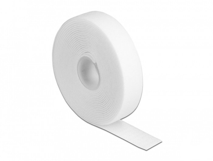 Delock 18380 Presilla Bridas Adherentes Para Cables Blanco 1 Pieza(S)