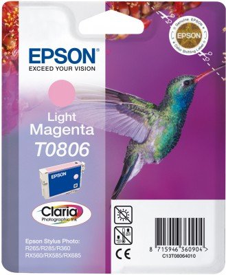 EAN 8715946360904 - Epson Hummingbird T0806 Claria Photographic cartucho de tinta 1 pieza(s) Original Magenta claro imagen 3