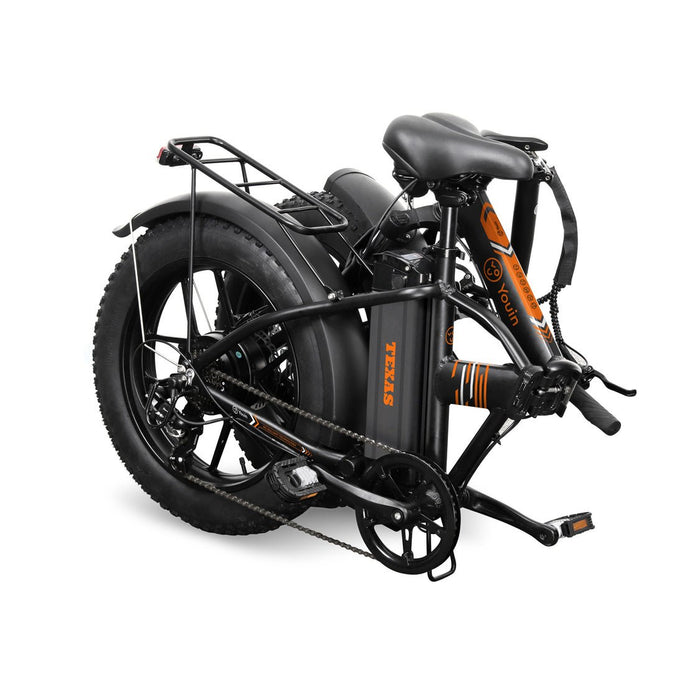 EAN 8436606900314 - Youin BK1201 bicicleta eléctrica Negro, Naranja Aluminio 20 50,8 cm (20") 27 kg imagen 4
