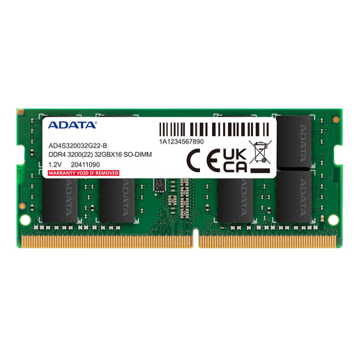 EAN 4711085933553 - ADATA AD4S320016G22-DTGN módulo de memoria 32 GB 2 x 16 GB DDR4 260-pin SO-DIMM imagen 1