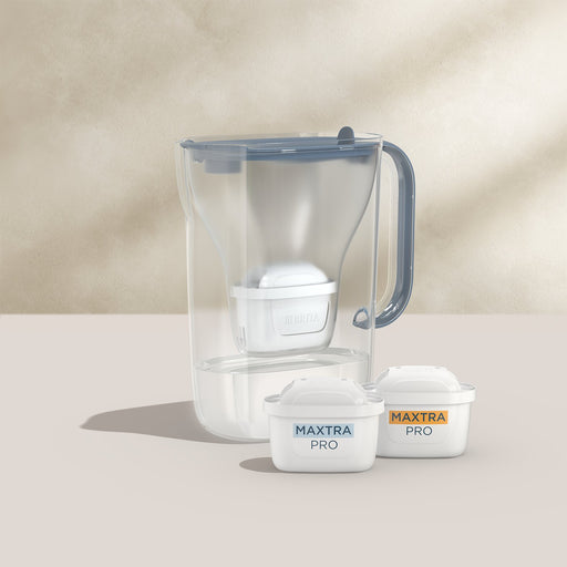 EAN 4006387140809 - Brita Style Essential Filtro de agua para jarra 2,4 L Azul, Transparente imagen 2