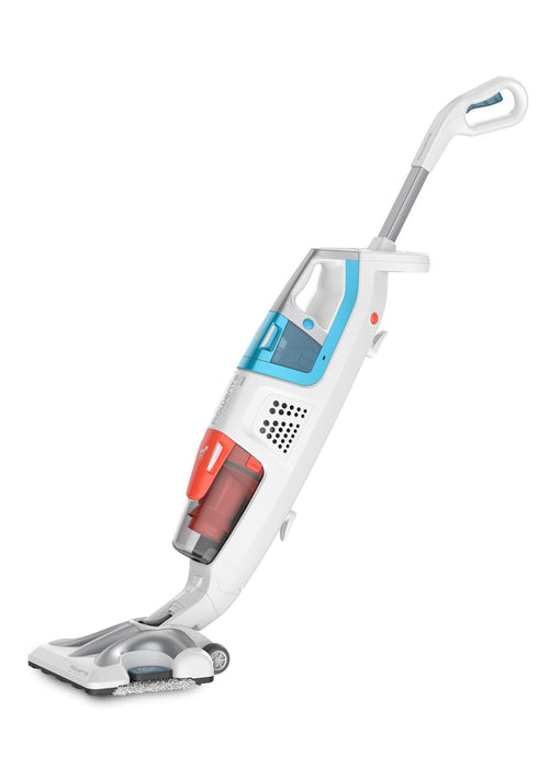 Aspiradora Rowenta Clean & Steam Multi Ry8544wh De Pie Y Escoba Eléctrica Corriente Alterna Seca Y Húmeda Sin Bolsa 0,5 L 1700 W Blanco, Azul