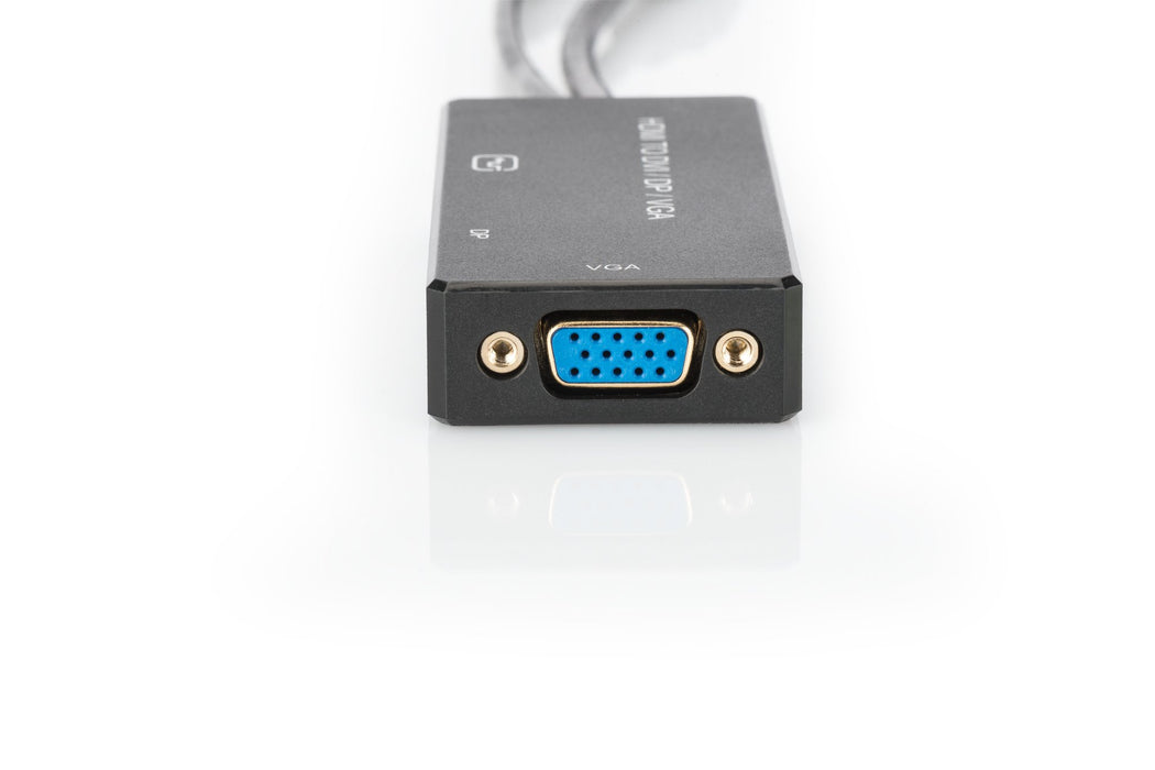EAN 4016032433866 - Digitus AK-330403-002-S adaptador de cable de vídeo 0,2 m HDMI tipo A (Estándar) DVI-D Negro imagen 4