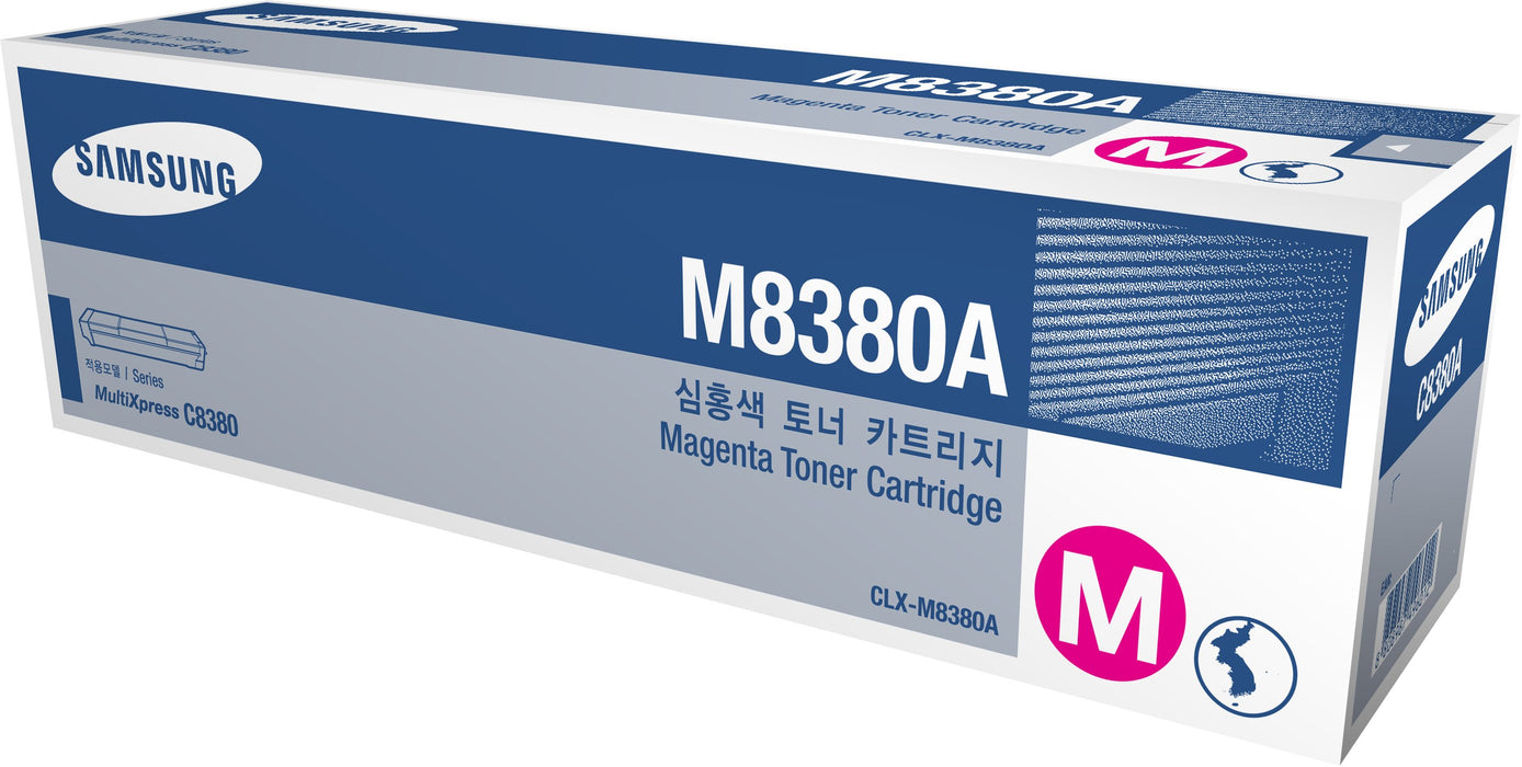 EAN 0191628450473 - Samsung CLX-M8380A Magenta Toner Cartridge cartucho de tóner 1 pieza(s) Original imagen 2