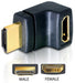 EAN 4043619650729 - DeLOCK HDMI Stecker > HDMI Buchse 90° oben HDMI 1.3 Negro imagen 1