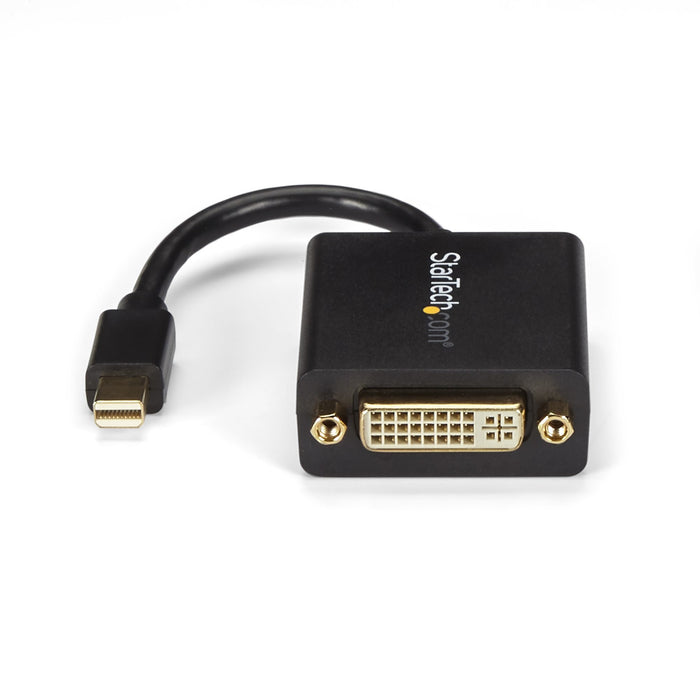 EAN 0065030836890 - StarTech.com MDP2DVI adaptador de cable de vídeo 0,13 m DVI-I Negro imagen 5