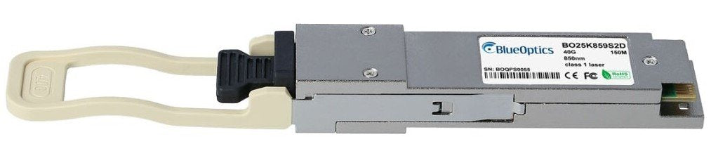 Blueoptics Netgear Qsfp-40g-Sr4 Blueoptics Bo25k859s2d Qsfp Transceiver, 40gbase-Sr4, Multimode Fiber, 4x850nm, 150m