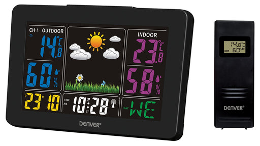 EAN 5706751045325 - Denver WS-540BLACK estación meteorológica digital Negro AC/Batería imagen 1