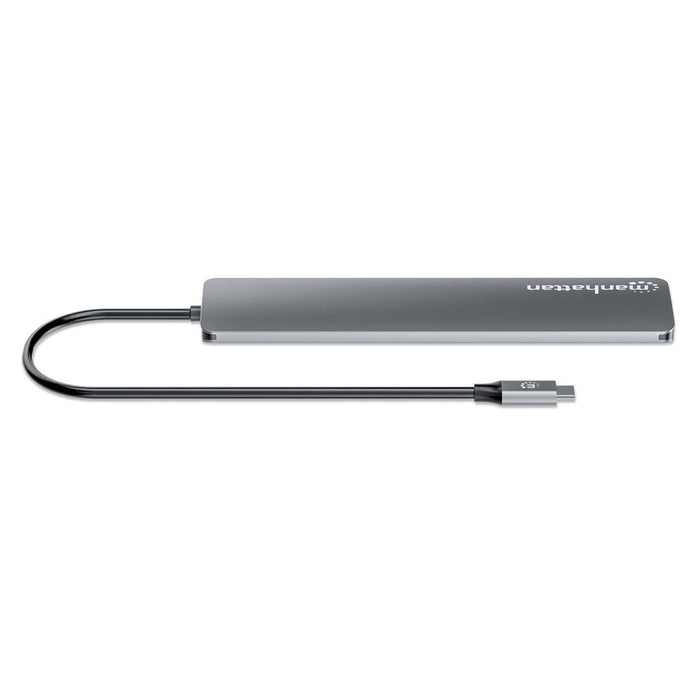 EAN 766623181167 - Manhattan 181167 base para portátil y replicador de puertos Alámbrico USB 3.2 Gen 2 (3.1 Gen 2) Type-C Gri imagen 7