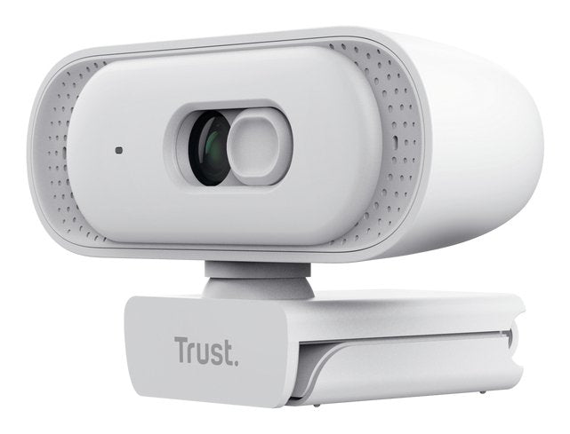 Webcam Trust Tomar 2k Qhd 2560x1440 30fps Fov 76 Grados Reduccion Ruido Privacidad Blanco
