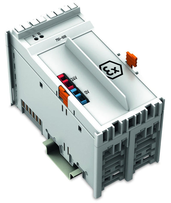 Wago 750-606 Potentialeinspeisung 24vdc 1a Ex I Lichtgrau