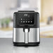 EAN 4001797813015 - Rommelsbacher FRH 1500 freidora Sencillo 5 L Independiente 1500 W Freidora de aire caliente Negro, Acero  imagen 4