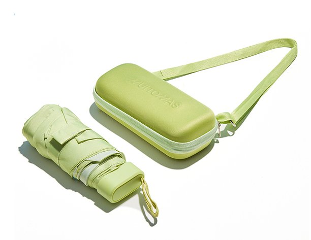 Muitomas Umbrella + Case Green