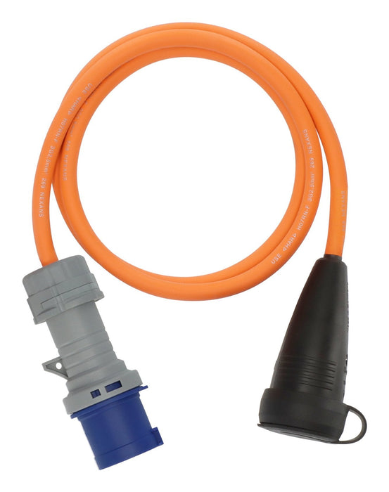 Brennenmuhl Adaptador 1,5m Cee Mecker Schuko Kupplung Ber.An