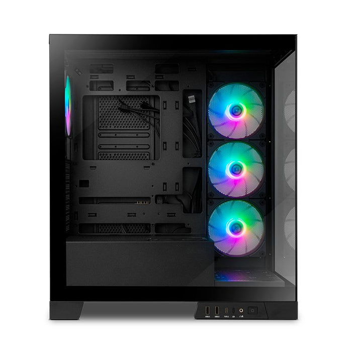 EAN 8436587974847 - NOX Hummer Glock Black Midi Tower Negro imagen 11