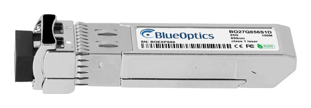 Blueoptics Dell Dt7jh Blueoptics Bo27q856s1d Sfp28 Transceiver, 25gbase-Sr, Multimode Fiber, 850nm, 100 M