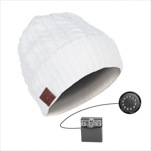 EAN 8436043199715 - Phoenix Technologies PHBEANIEBTW Gorro con auricular Inalámbrico Blanco imagen 1