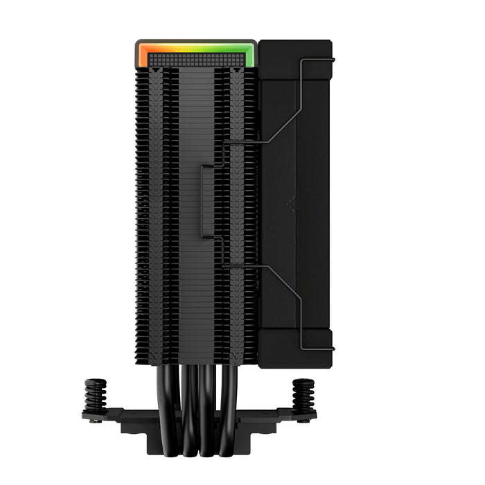 EAN 6933412728207 - DeepCool AK400 DIGITAL Procesador Refrigerador de aire 12 cm Negro 1 pieza(s) imagen 4