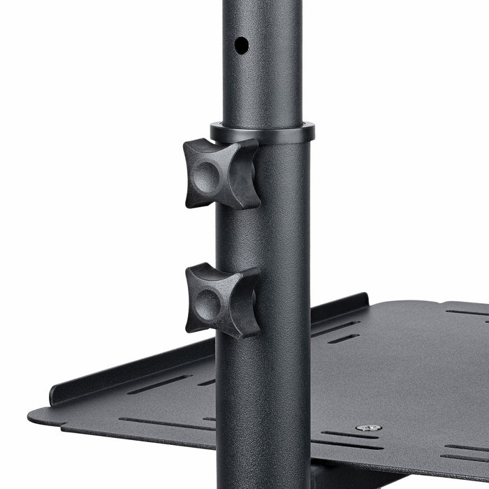 EAN 0065030889964 - StarTech.com ADJPROJCART mueble y soporte para dispositivo multimedia Negro Carro para administración de  imagen 5
