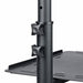 EAN 0065030889964 - StarTech.com ADJPROJCART mueble y soporte para dispositivo multimedia Negro Carro para administración de  imagen 5