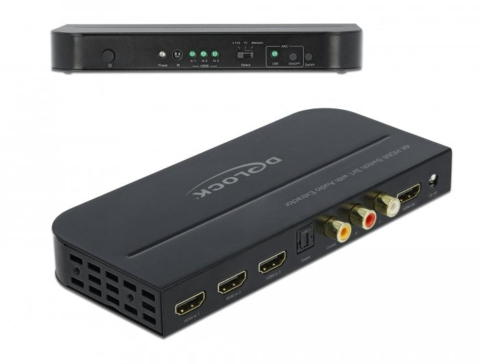 EAN 4043619664986 - DeLOCK 66498 interruptor de video imagen 2