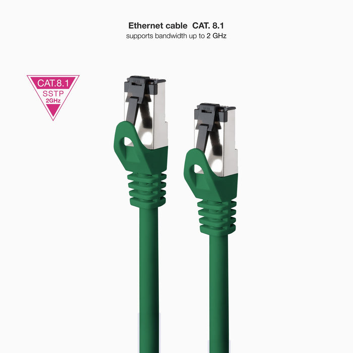 EAN 8433281015784 - Nanocable 10.20.2000-L30-GR cable de red 0,3 m Cat8.1 S/FTP (S-STP) imagen 2