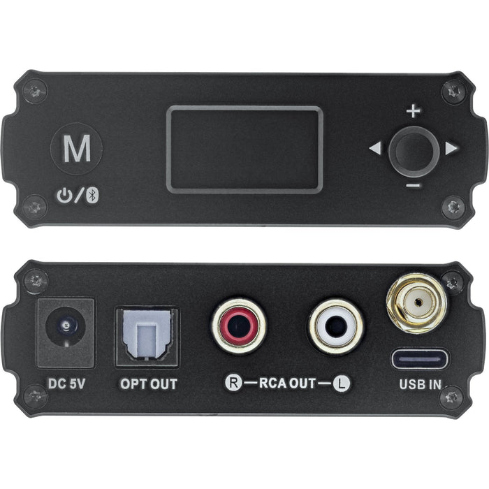 Inline® Bluetooth 5.1 Hifi Receiver & Usb Dac, With Lcd