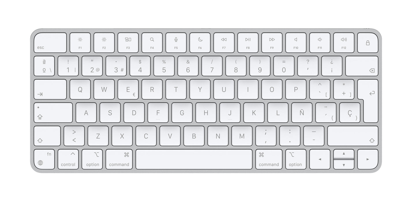 Teclado Inalámbrico Apple Magic Keyboard Plata