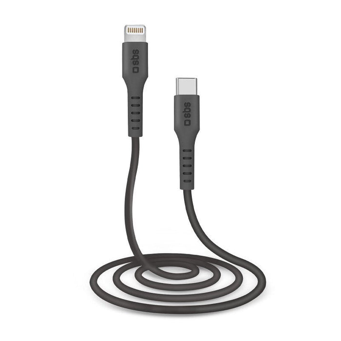 Sbs Tecableligtc1k Cable De Conector Lightning 1 M Negro