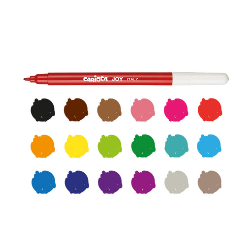 EAN 8003511405557 - Carioca 8003511405557 rotulador para colorear Multicolor 18 pieza(s) imagen 2