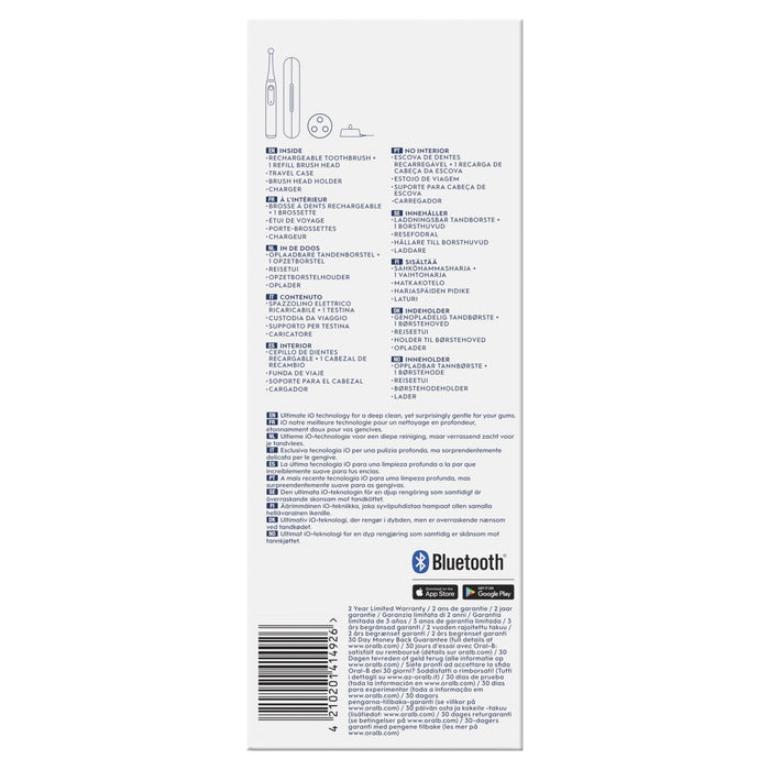 EAN 4210201414926 - Oral-B 80766767 cepillo eléctrico para dientes Adulto Blanco imagen 9