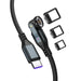 EAN 4252011910724 - 4smarts 541237 cable USB 1,8 m USB C Negro, Gris imagen 3