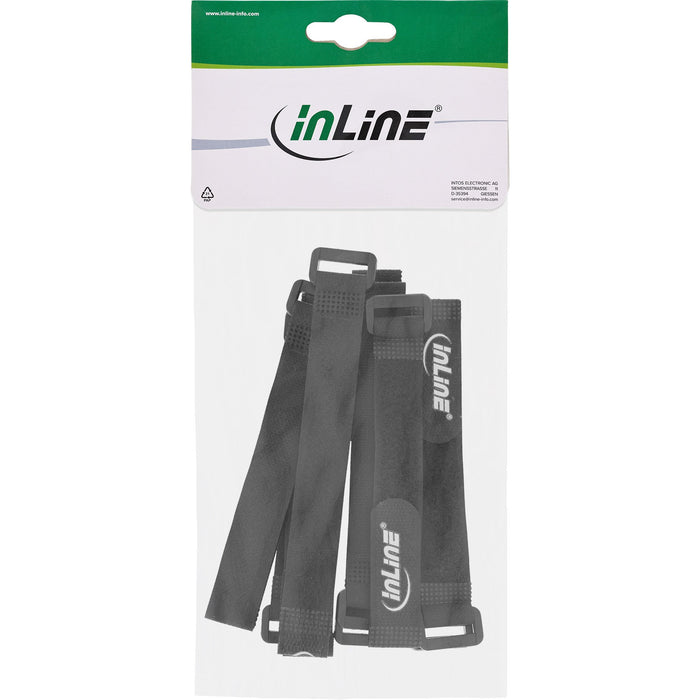 EAN 4043718190201 - InLine 59945H presilla Nylon Negro 10 pieza(s) imagen 4