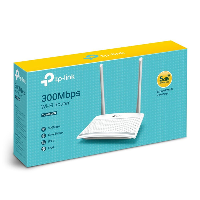 EAN 6935364053086 - TP-Link TL-WR820N router inalámbrico Ethernet rápido Banda única (2,4 GHz) Blanco imagen 4