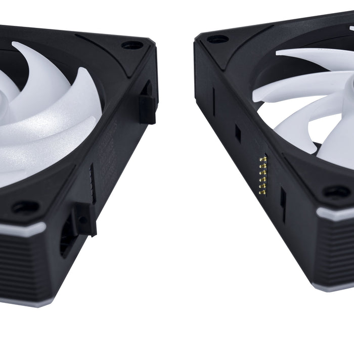 Ventilador  Pc 120x120 Lian Li Uni Fan Cl Black 3ud Argb