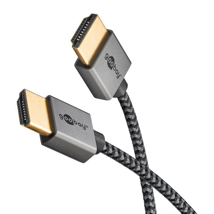 Cable Goobay 75753 Hdmi 2 M Hdmi Tipo A (Estándar) Gris
