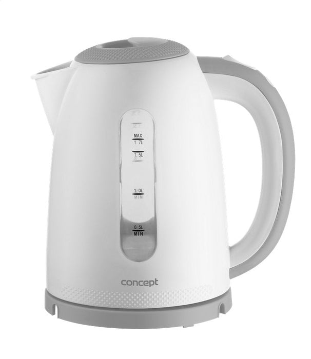Tetera Eléctrica Concept Rk2335 1,7 L 2200 W Gris, Blanco
